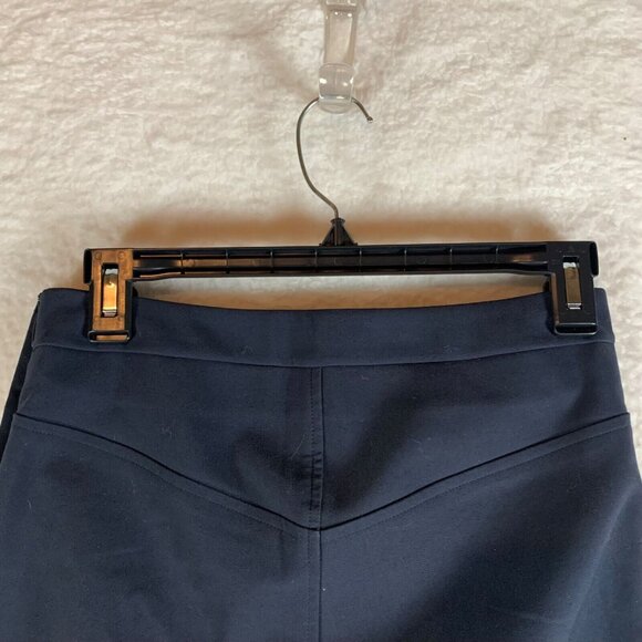 MM. LaFleur Women's The Foster Pant Power Stretch Side Zip Navy Size 2 9543 - Picture 11 of 15